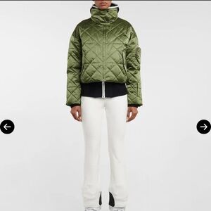 Bogner Green 2-in-1 Quilted Puffer Ski Jacket -Real Down
